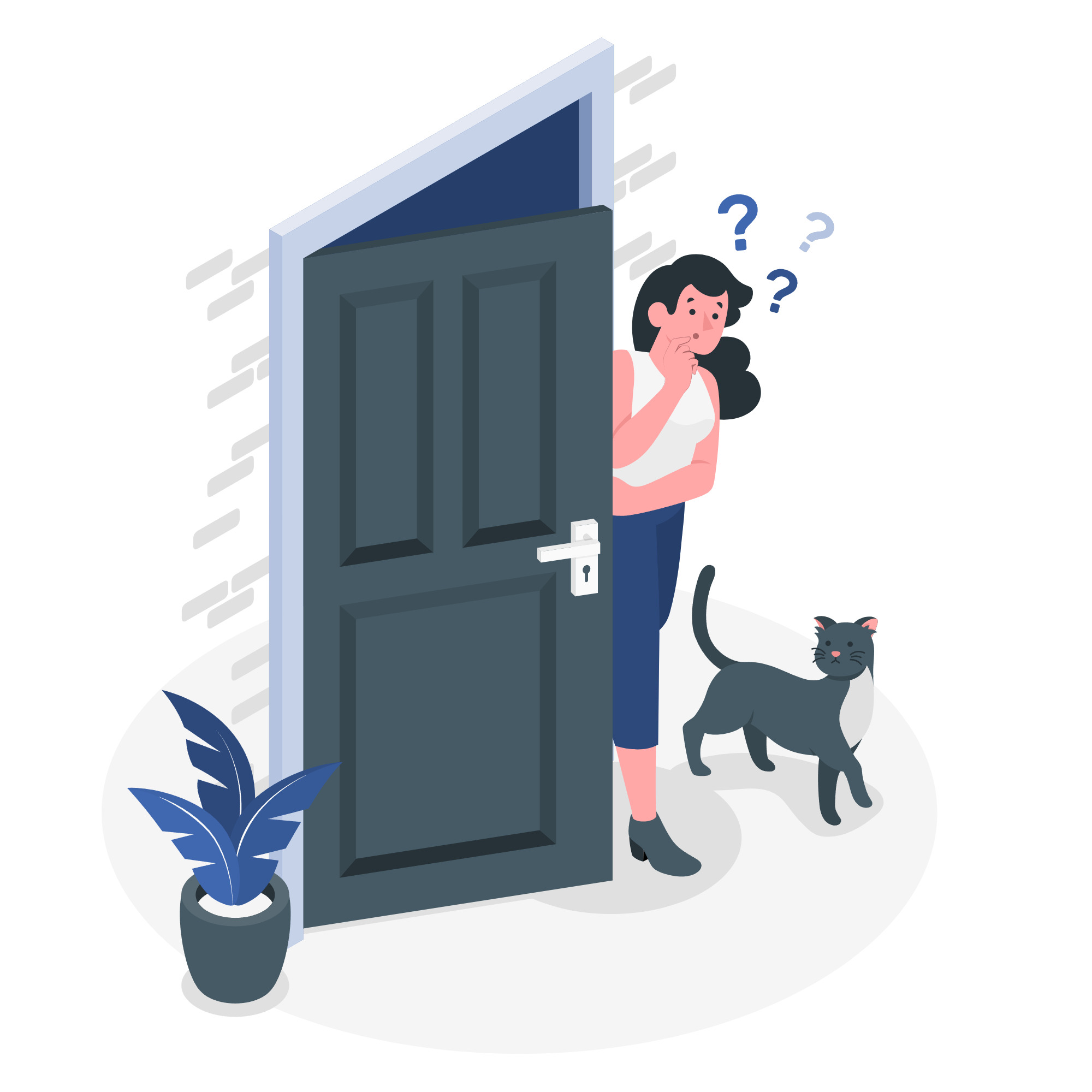Cab Booking Illustration
